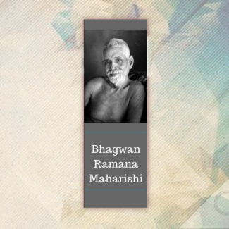 Bhagwan Ramana Maharishi Bookmark by Dr Pallavi Kwatra
