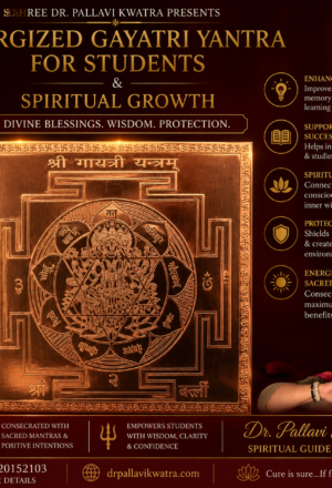 Energized Gayatri Yantra