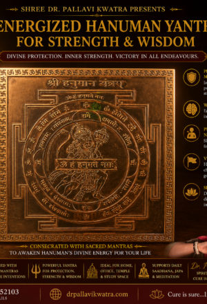 Energized Hanuman Yantra