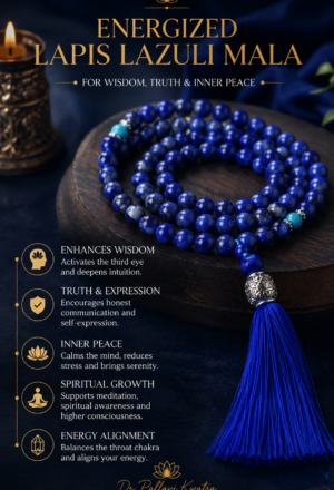 Energized Lapiz Lazuli Mala
