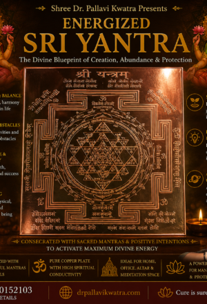 Energized Plate Sri Yantra
