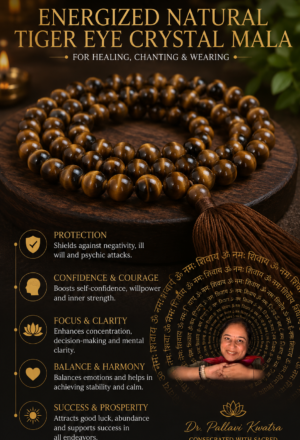 Energized Tiger Eye Mala