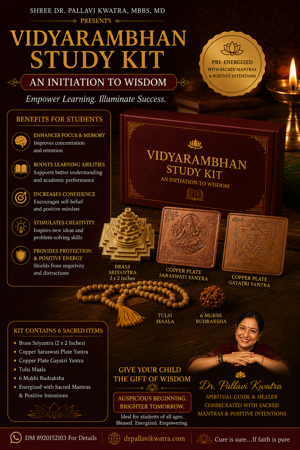 Energized Vidyarambham Student Kit