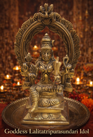 Goddess Lalitatripurasundari Idol