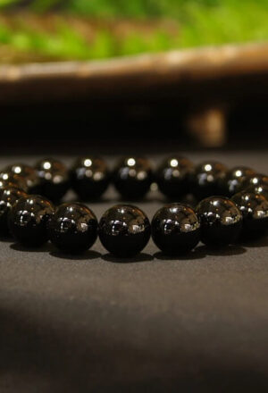 Energized Black Onyx Bracelet for Protection & Strength
