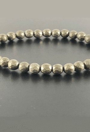 Energized Pyrite Bracelet for Wealth