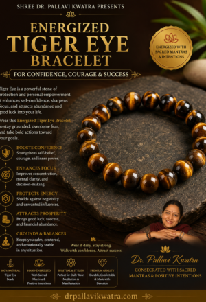 Energized Tiger Eye Bracelet for Confidence
