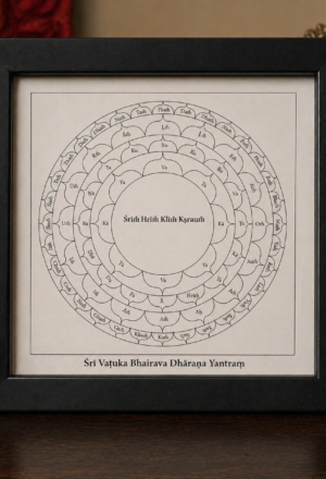 Vatuka Bhairava Yantra Photoframe