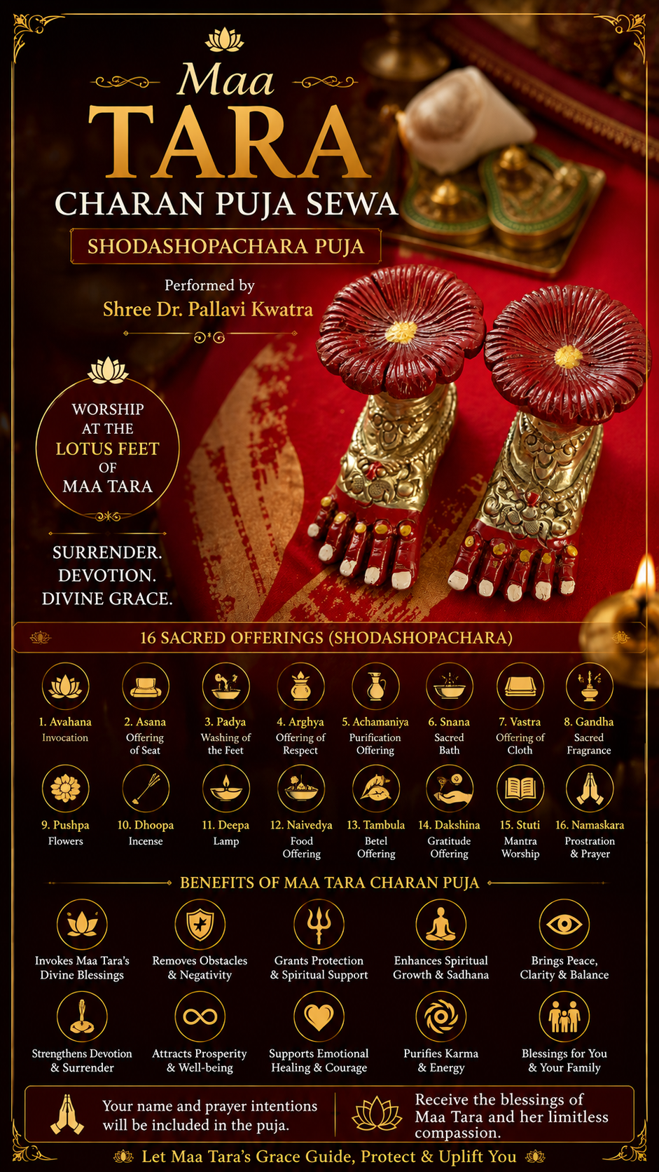 Maa Tara Charan Puja Sewa