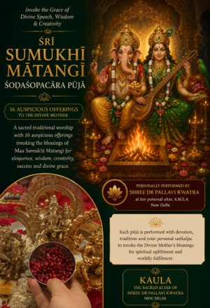 Sumukhi Matangi Sodhashupachara Puja