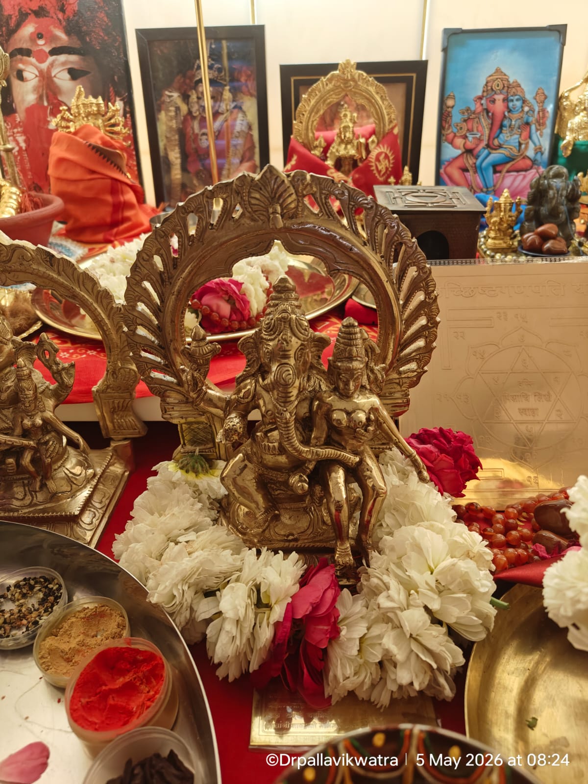 Ucchista Ganapati Shodashopachara Abhishekam - Image 7
